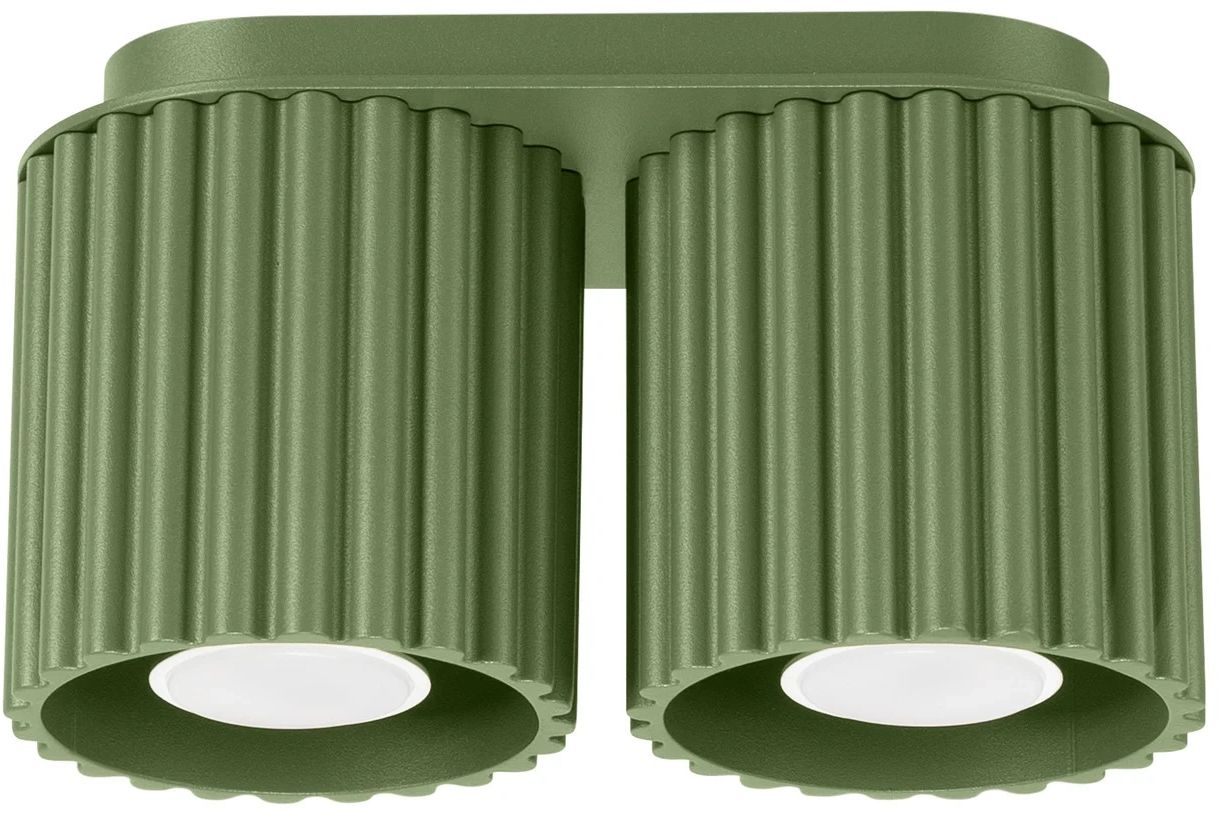 Sollux Lighting Aura lampă de tavan 2x10 W verde SL.1795
