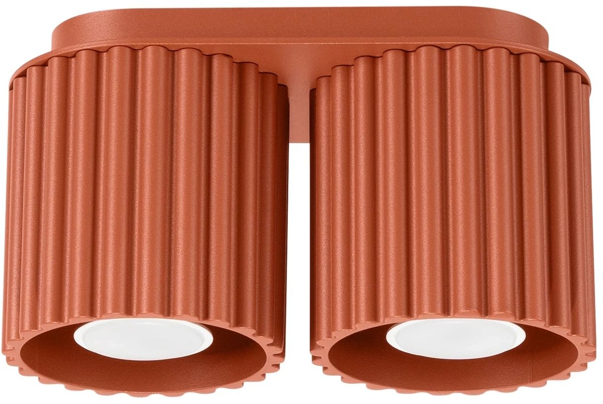 Sollux Lighting Aura lampă de tavan 2x10 W roșu SL.1800