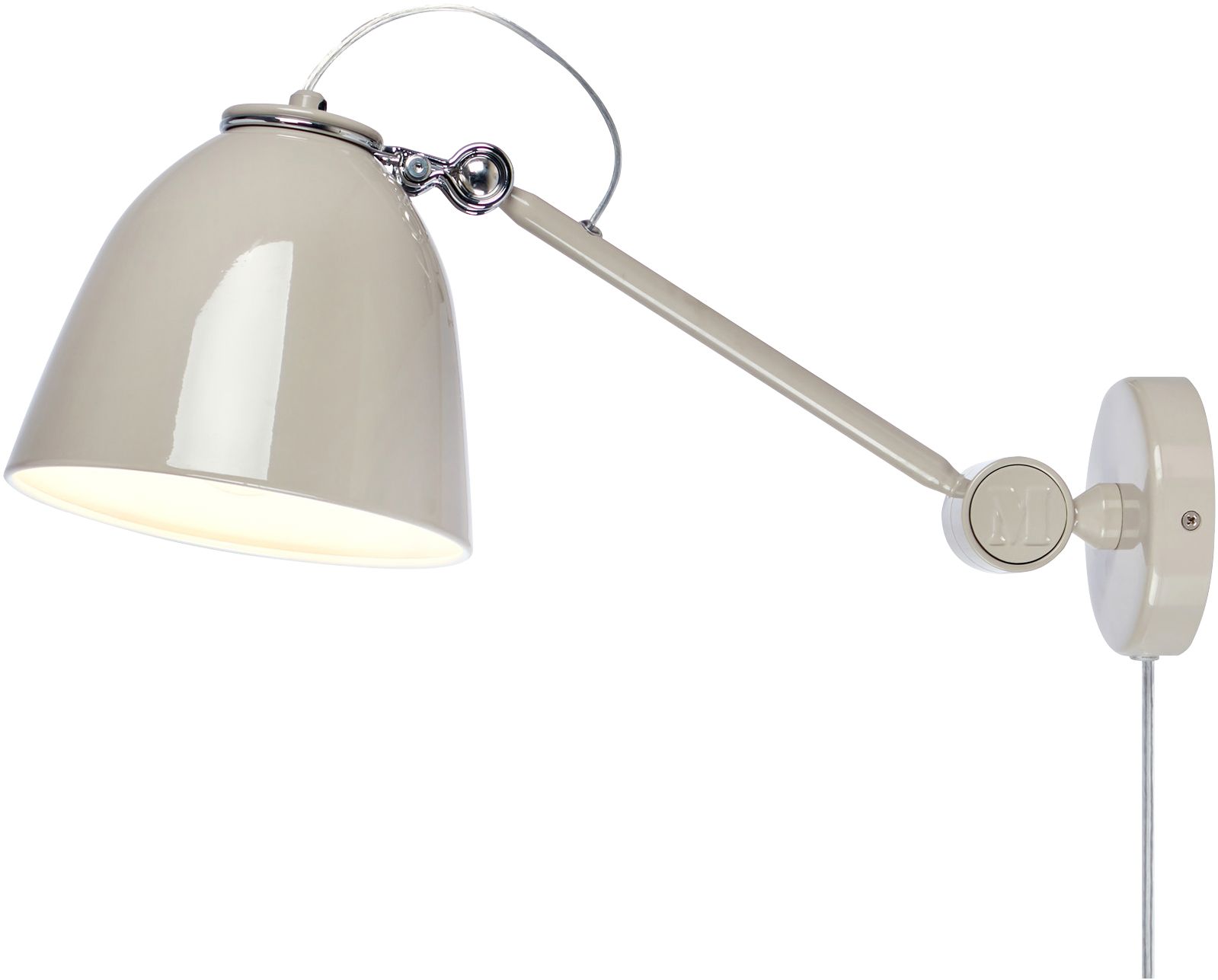 Markslöjd Tilt lampă de perete 1x60 W gri 108964