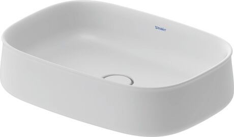 Duravit Zencha lavoar 55x39 cm ovale de blat alb 23735532791