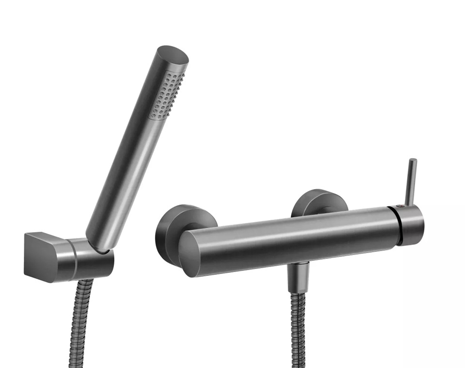 Ferro Ciriculus baterie de duș perete grafit BCK77GM