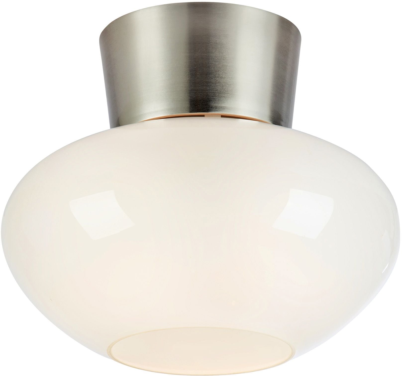 Markslöjd Malaga lampă de tavan 1x60 W alb-nichel 109025