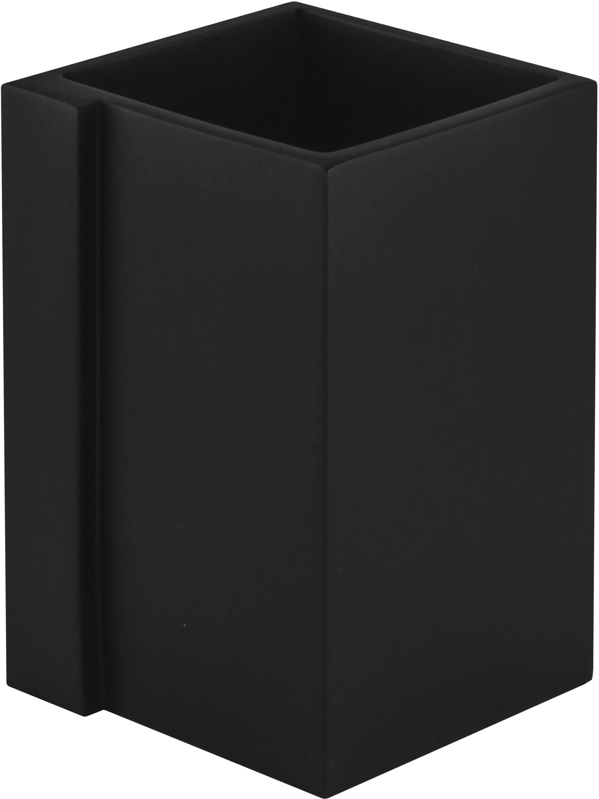 Kleine Wolke Gerry pahar pentru periuta de dinti negru 8690926852