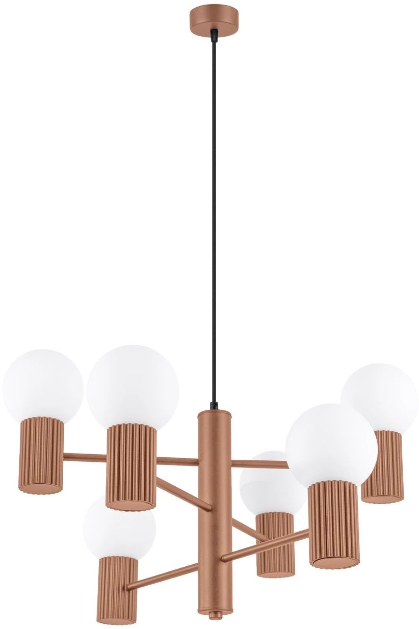 Sollux Lighting Halo lampă suspendată 6x8 W SL.1834