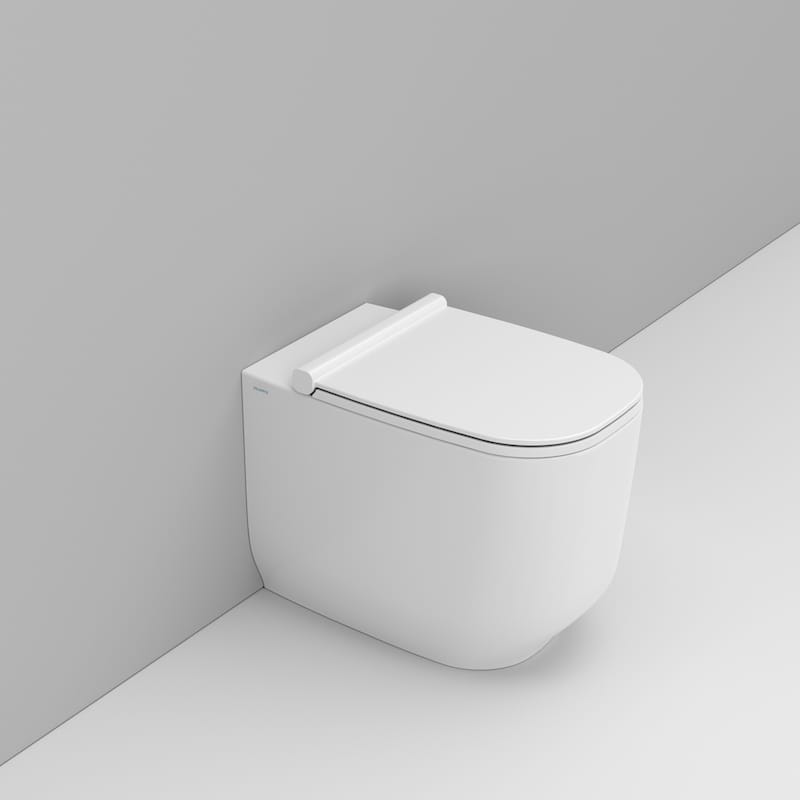 Ceramica Dolomite Alba vas wc stativă fără margine alb mat D503141