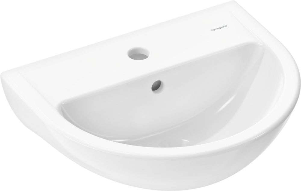 Hansgrohe GladeLake S lavoar 60x49 cm semicircular clasică alb 60102450