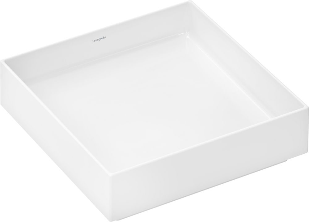 Hansgrohe Xuniva Evo E lavoar 40x40 cm pătrat de blat alb luciu 60324450