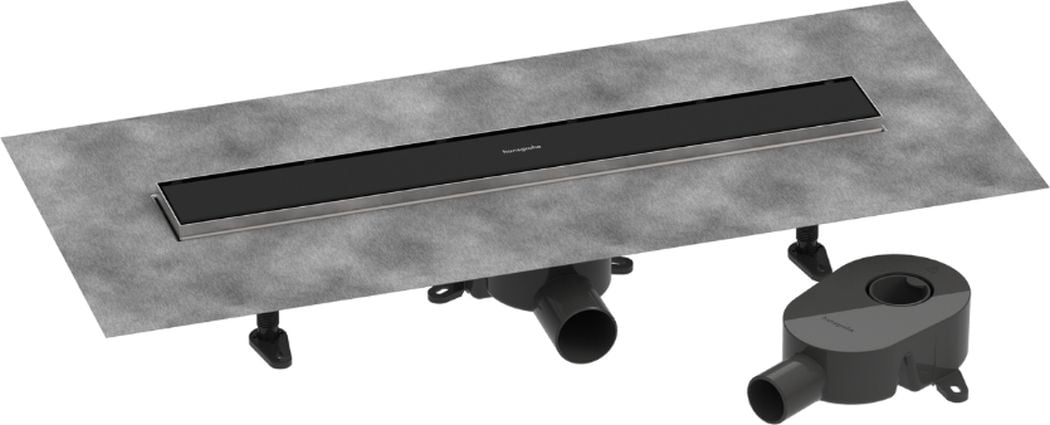 Hansgrohe RainDrain Go rigolă liniară 60 cm negru 56271670