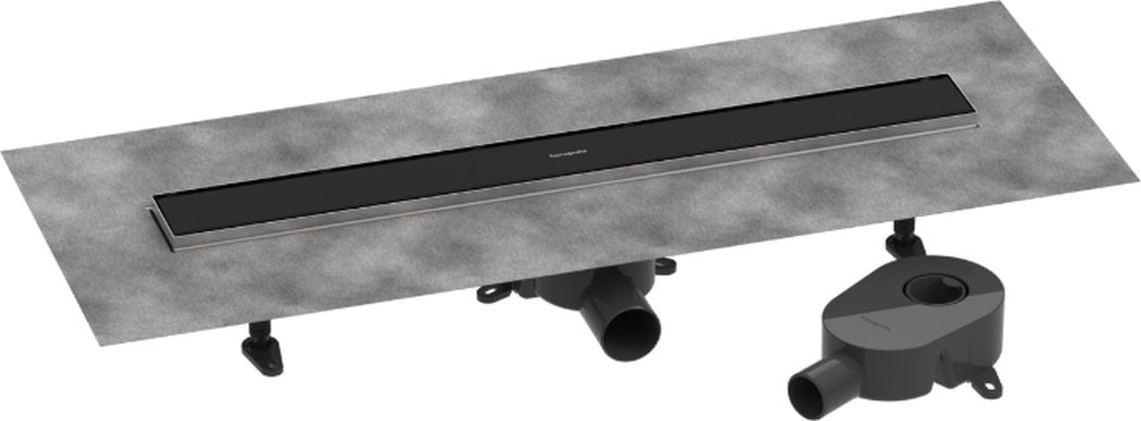 Hansgrohe RainDrain Go rigolă liniară 70 cm negru 56272670
