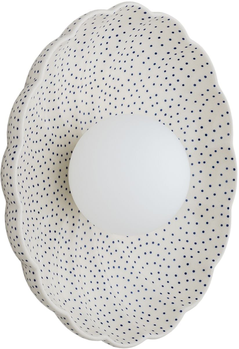 Argon Boll lampă de perete 1x6 W alb-opal-bleumarin 8934