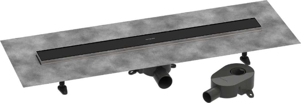 Hansgrohe RainDrain Go rigolă liniară 80 cm negru 56273670