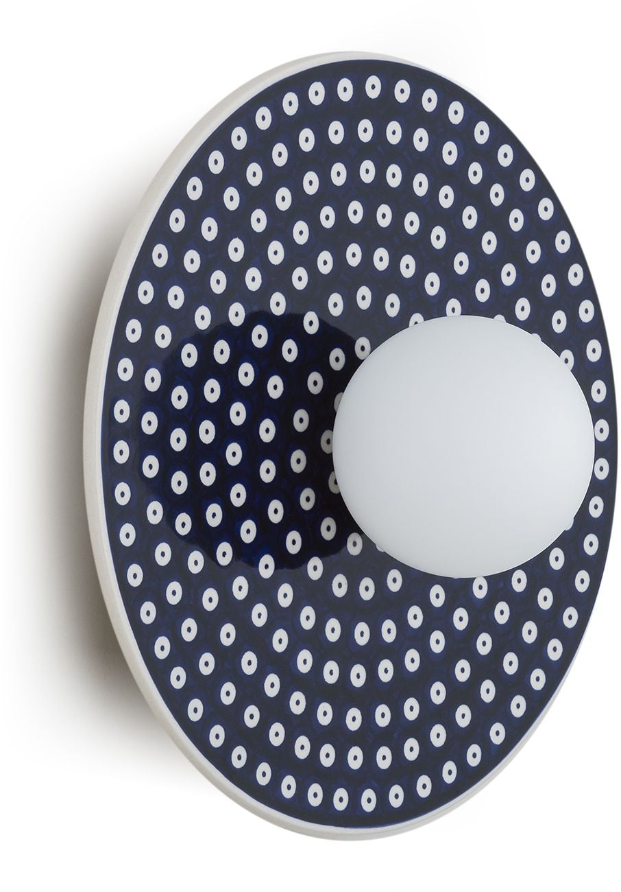 Argon Boll lampă de perete 1x6 W opal-bleumarin 8935