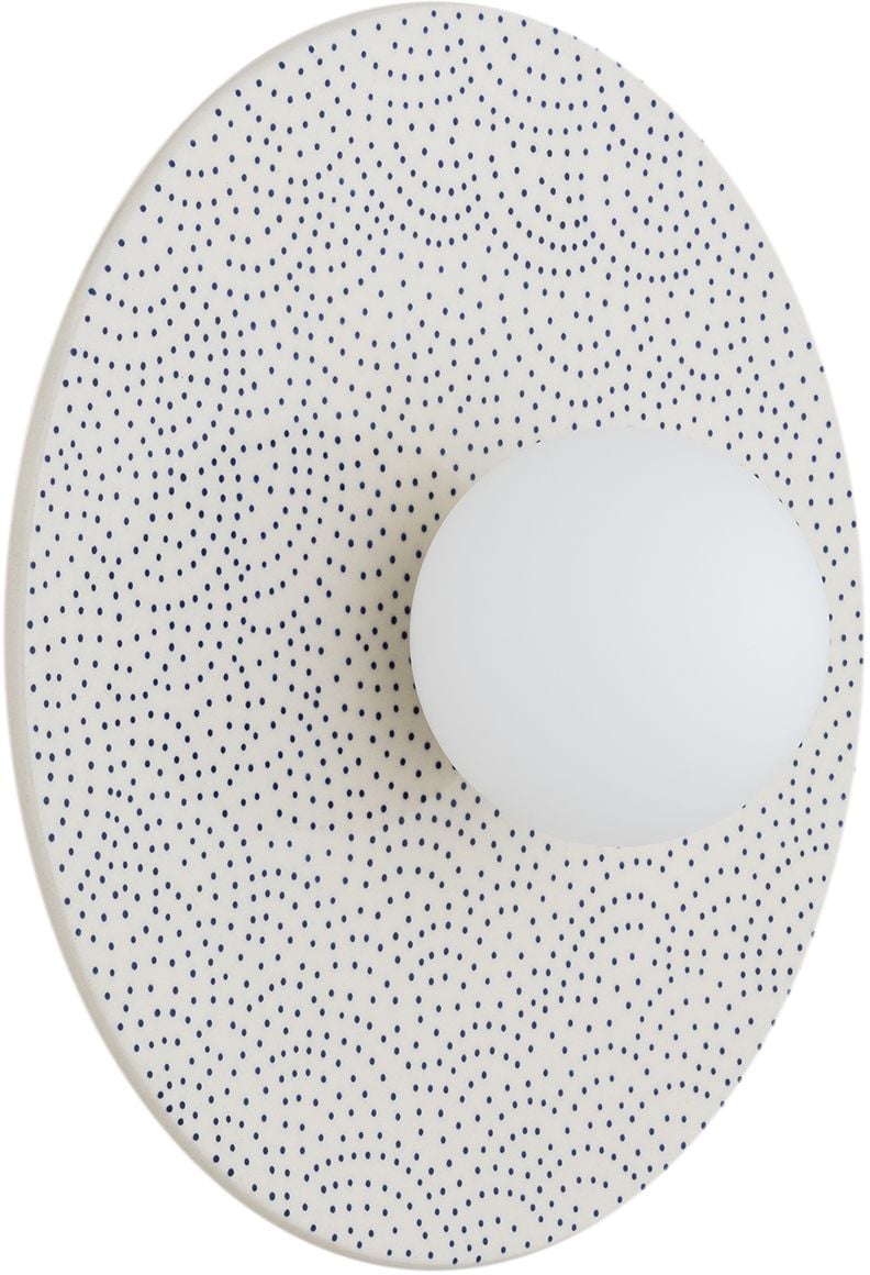 Argon Boll lampă de perete 1x6 W alb-opal-bleumarin 8936