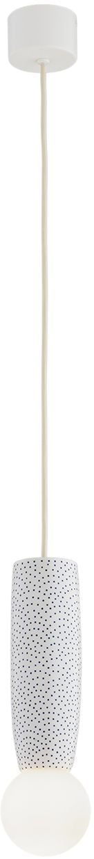 Argon Boll lampă suspendată 1x6 W alb-opal-bleumarin 8938