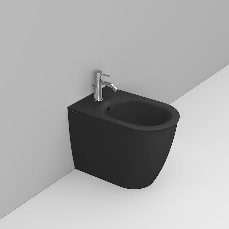 Ceramica Dolomite Mayka bideu stativ negru D483581