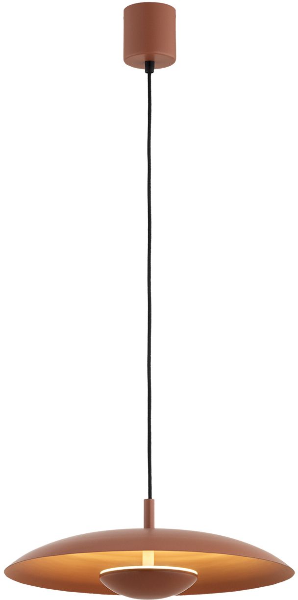 Argon Bolton lampă suspendată 1x12.5 W roșu 8870