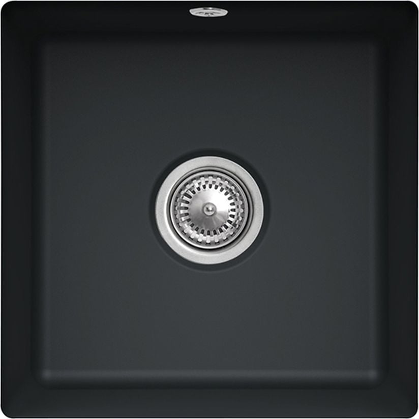 Villeroy & Boch Subway chiuveta din ceramica 44x44 cm negru 332501R7