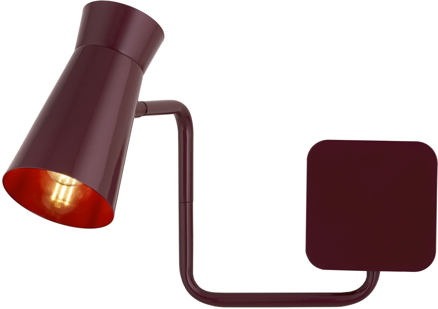 Argon Lord lampă de perete 1x7 W roșu 8881