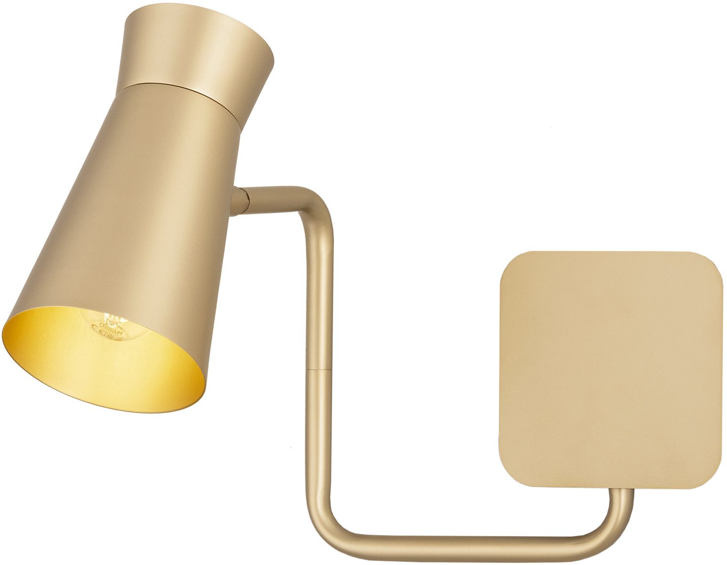 Argon Lord lampă de perete 1x7 W auriu 8884