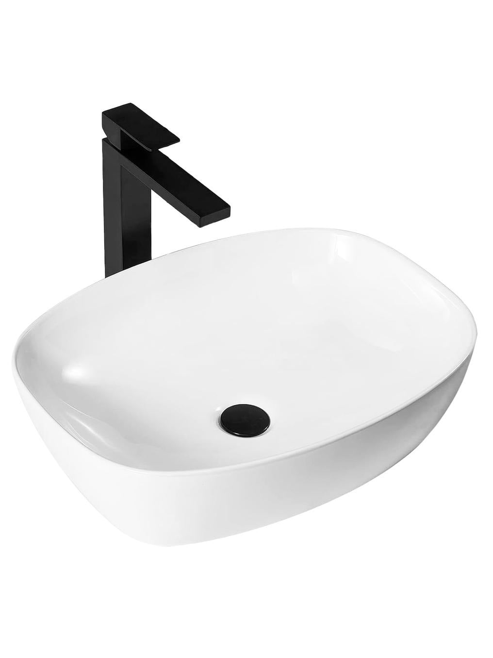 Rea Freja lavoar 51x39.5 cm ovale de blat alb REA-U6616