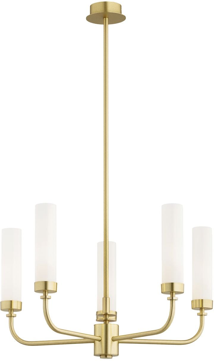 Argon Preston lampă suspendată x7 W alb-alamă 5081