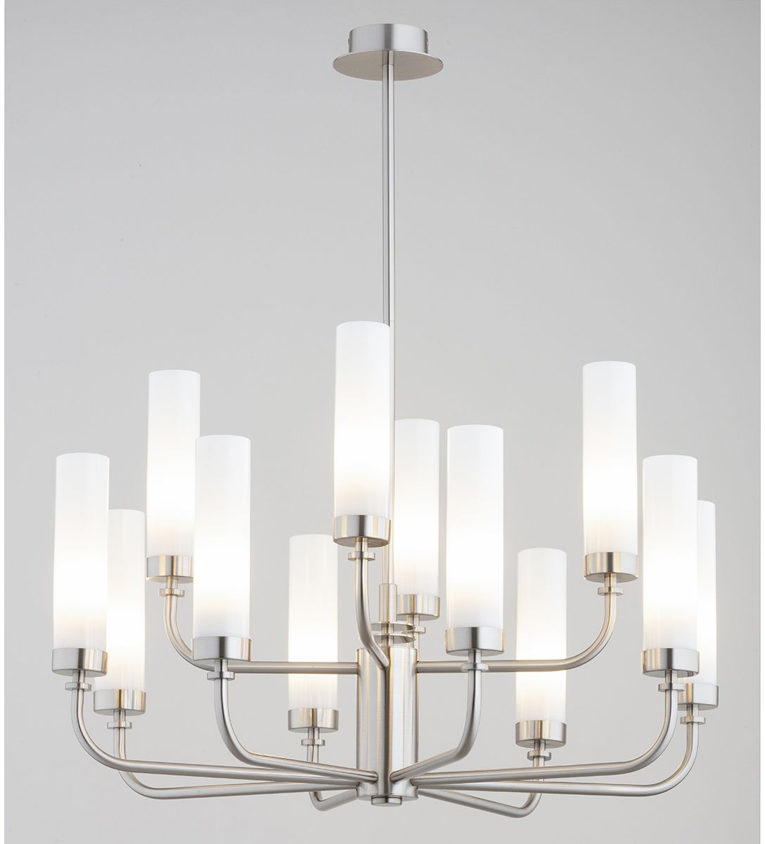 Argon Preston lampă suspendată x7 W alb-nichel 5087