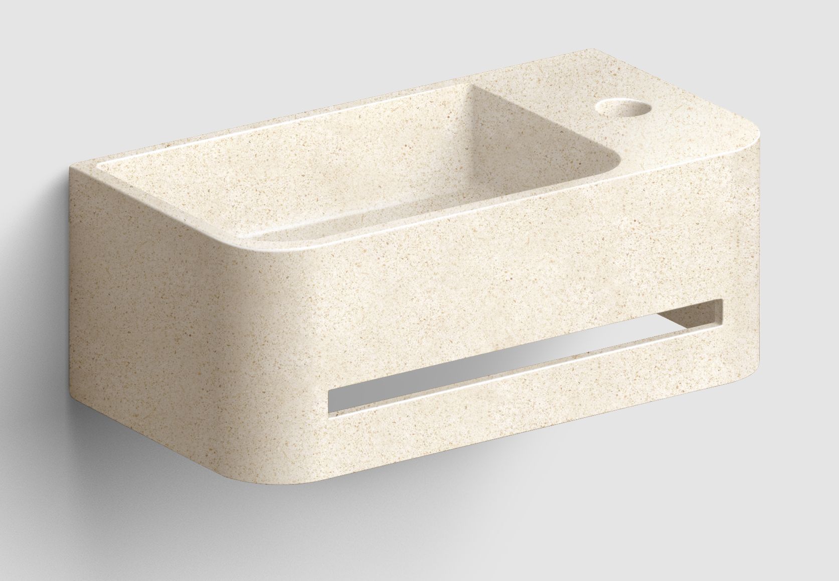 Clou InBe lavoar 43x23 cm dreptunghiular clasică maro/bej IB/03.70030.02.01.R     