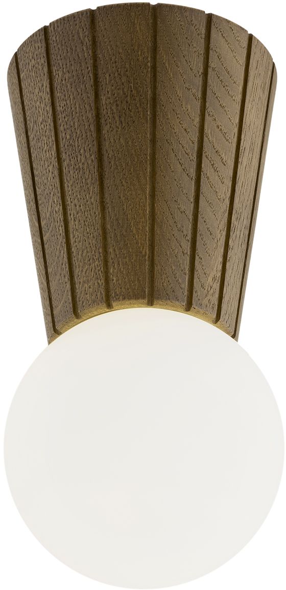 Argon Volante lampă de tavan 1x6 W lemn-opal 8974