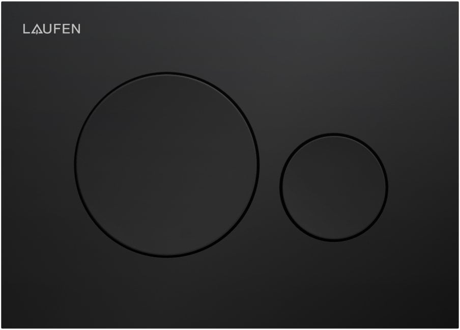 Laufen Ineo Moon buton de spălare pentru WC negru H9001147160001