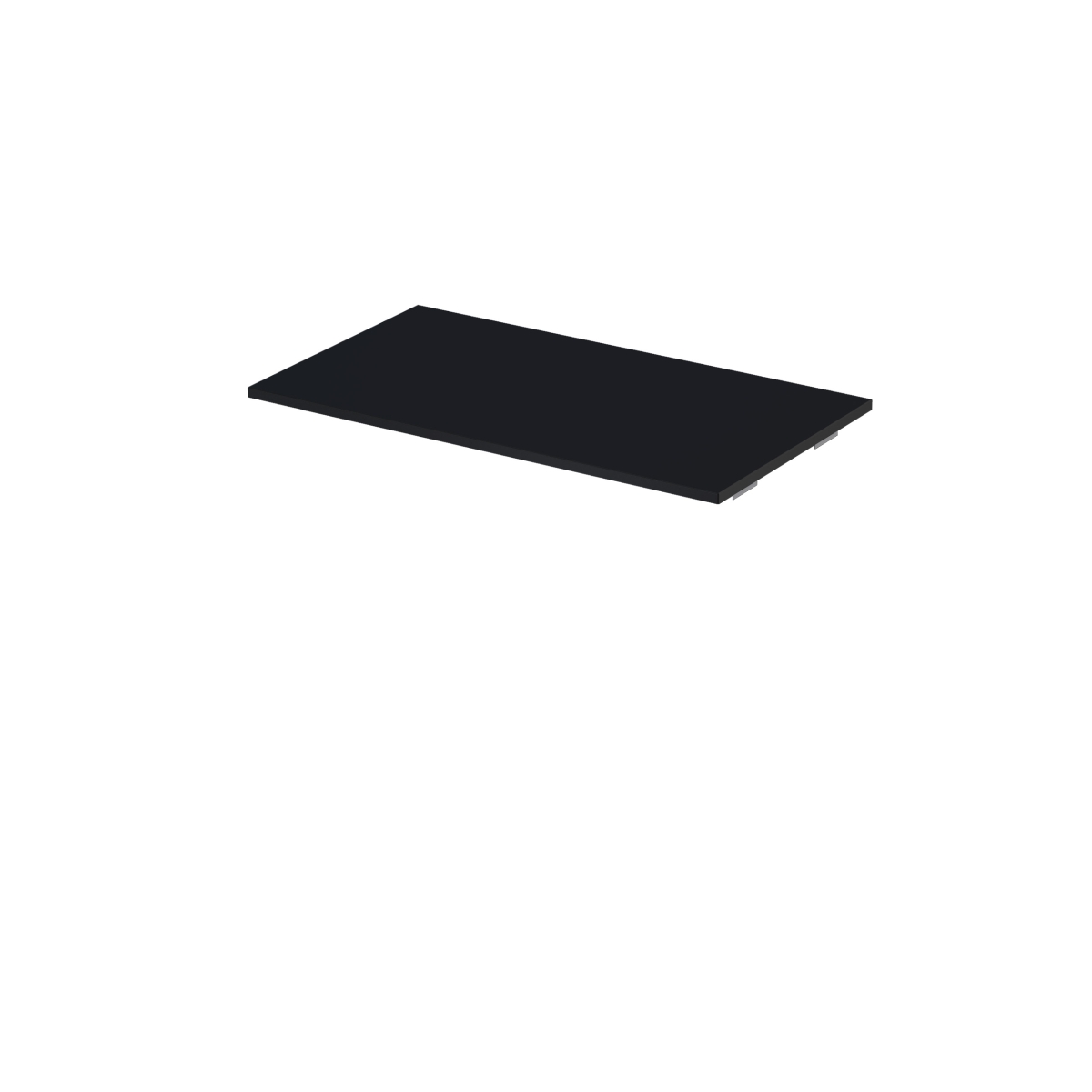 Oltens Lun blat 80x45 cm negru 63025300