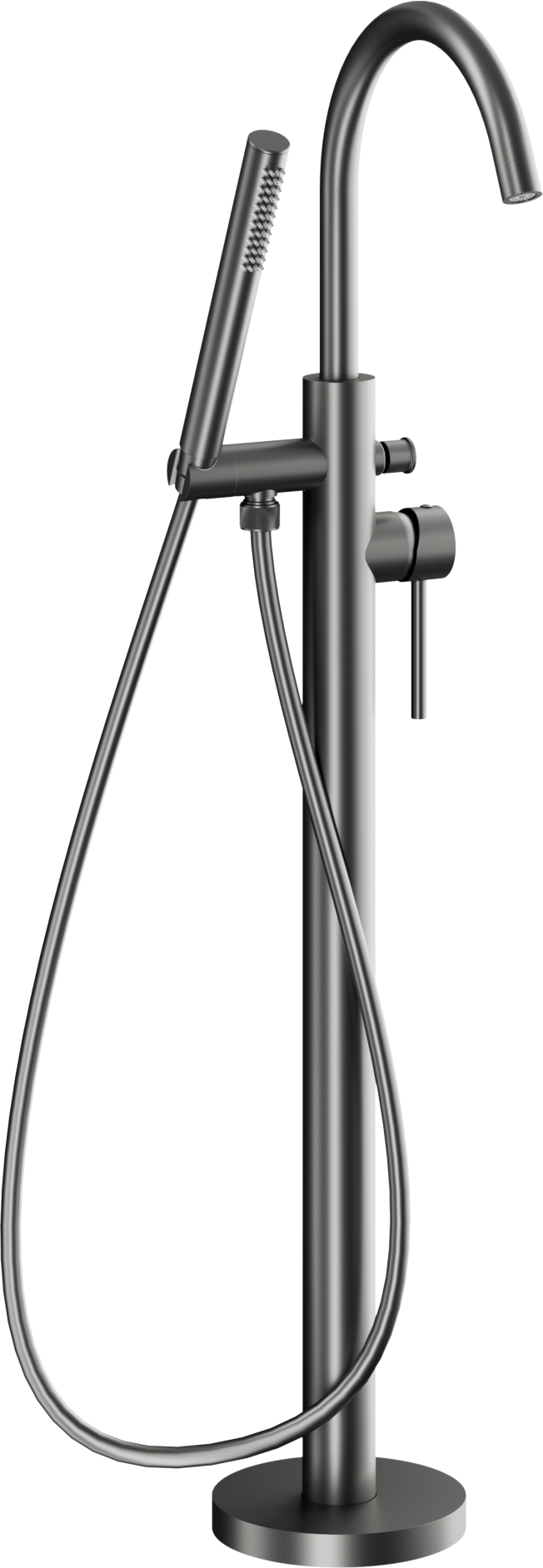 KFA Armatura Moza Gun Metal Grey baterie cadă-duș stativ grafit 5035-510-61