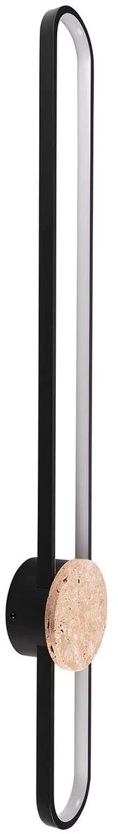 Goldlux Florentyna lampă de perete 1x24 W negru 333919