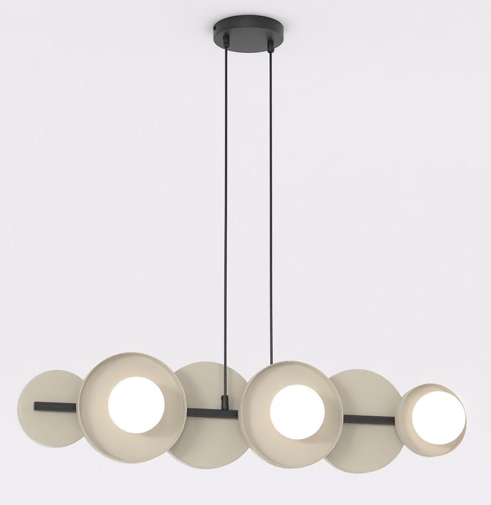 Emibig 6 BL Mokka lampă suspendată 6x8 W cafea 1488/6
