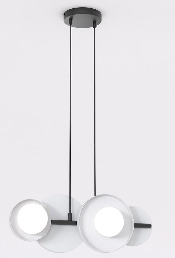 Emibig 4 BL Gray lampă suspendată 4x8 W gri/frasin 1489/4