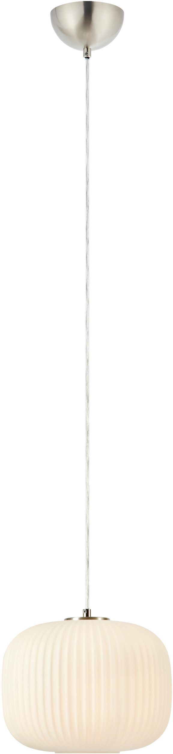 Markslöjd Sober lampă suspendată 1x40 W alb-nichel 109008