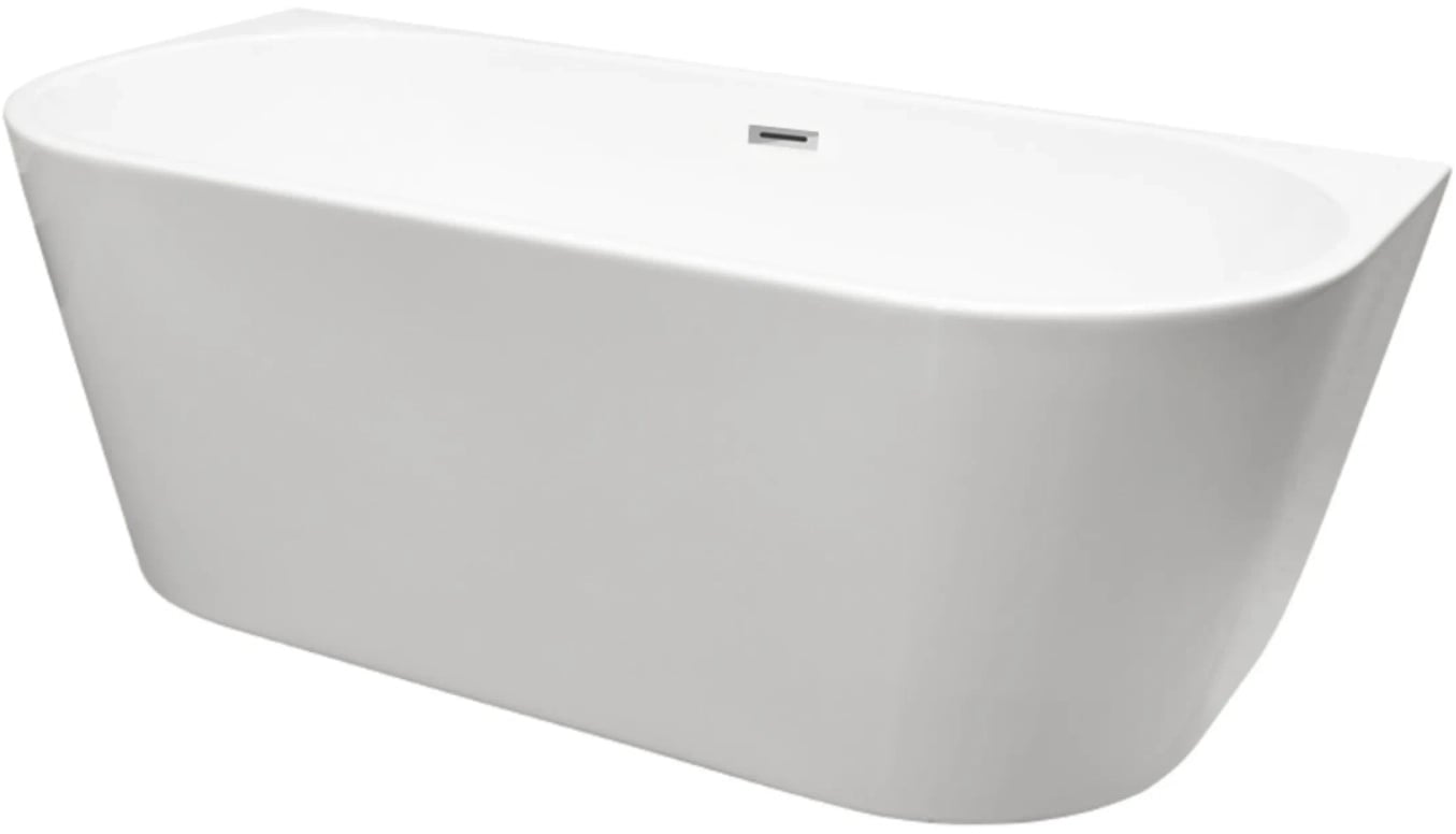 Balneo Viva cadă de perete 150x75 cm ovală alb J0101010102-1
