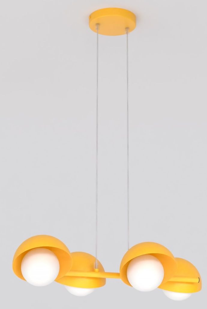 Emibig Boom lampă suspendată 4x8 W portocală 1591/4