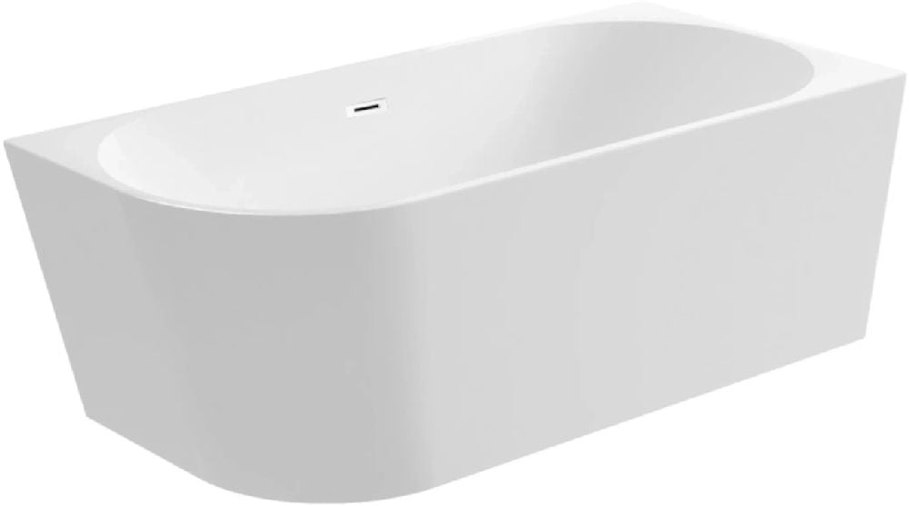Balneo Avola cadă freestanding 160x80 cm ovală alb J0101010402-1