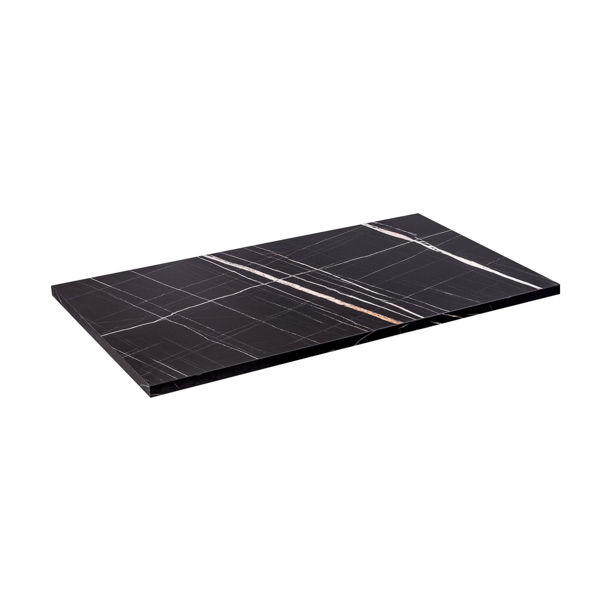 Oltens Tera blat 80x45 cm negru 63029990