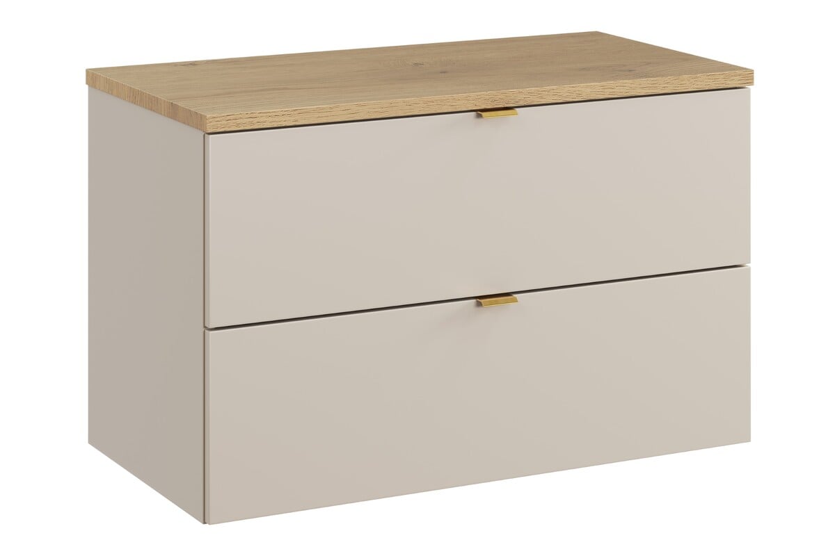 Set dulap Comad Dalia Cashmere DALIA CASHMERE 82-80-46-2S, blat Comad Nordic Cremona CREMONA 89-80-46 M