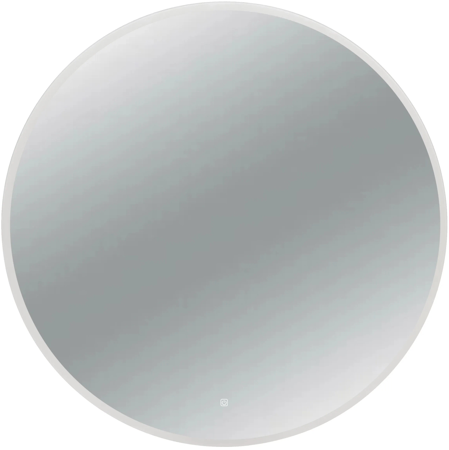 Balneo Moon oglindă 90x90 cm rotund cu iluminare cu covoraș de încălzire alb L0101020401-4