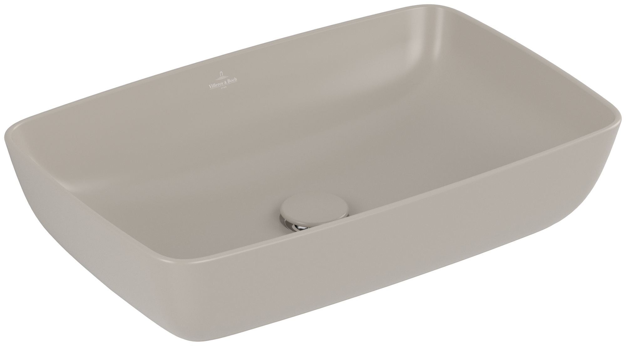 Villeroy & Boch Artis lavoar 58x38.5 cm dreptunghiular de blat maro/bej 417258AM