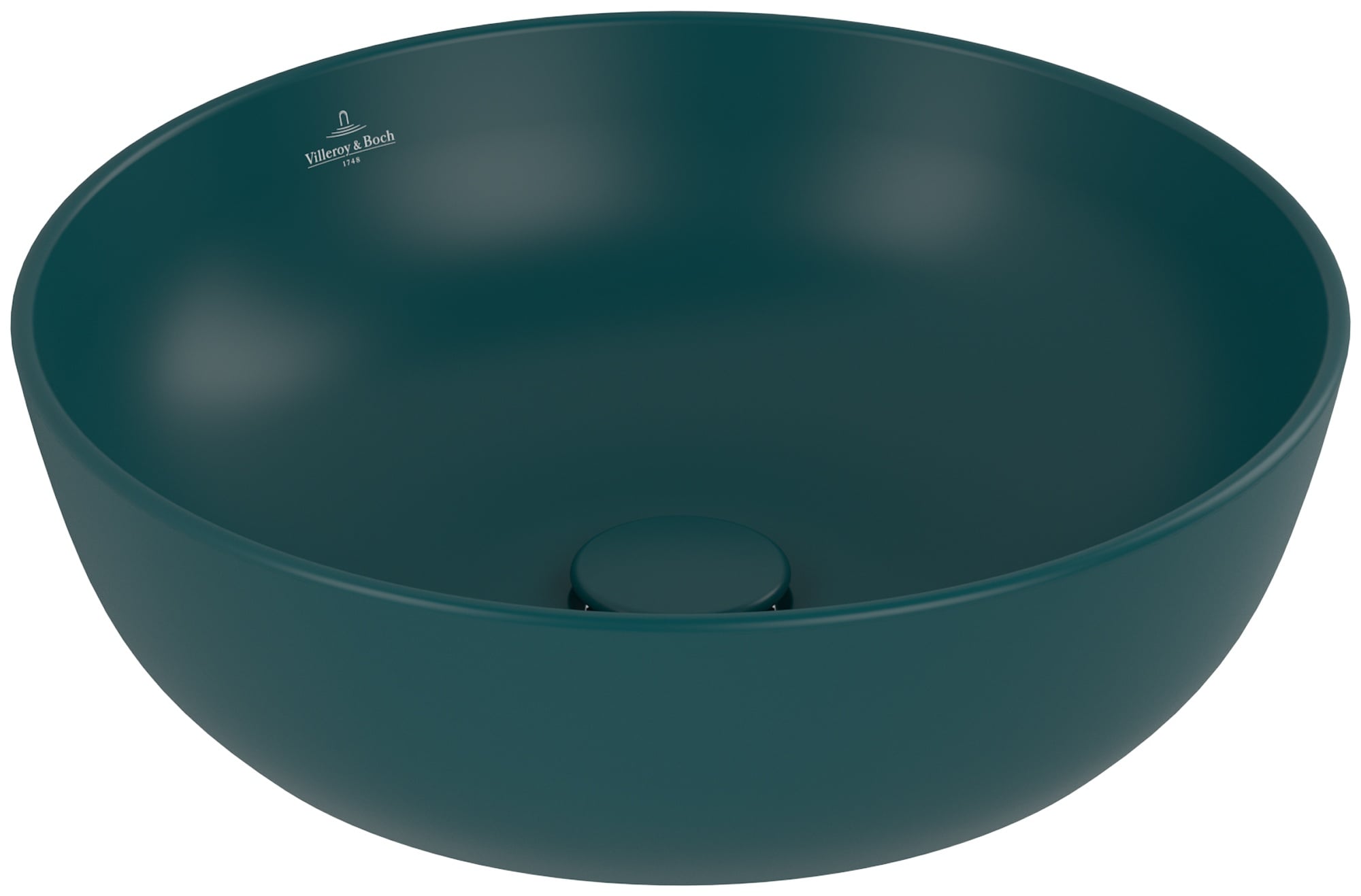 Villeroy & Boch Artis lavoar 43x43 cm rotund de blat verde 417943TE