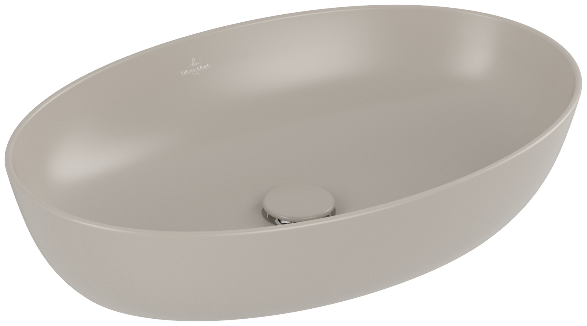 Villeroy & Boch Artis lavoar 61x41 cm ovale de blat maro/bej 419861AM