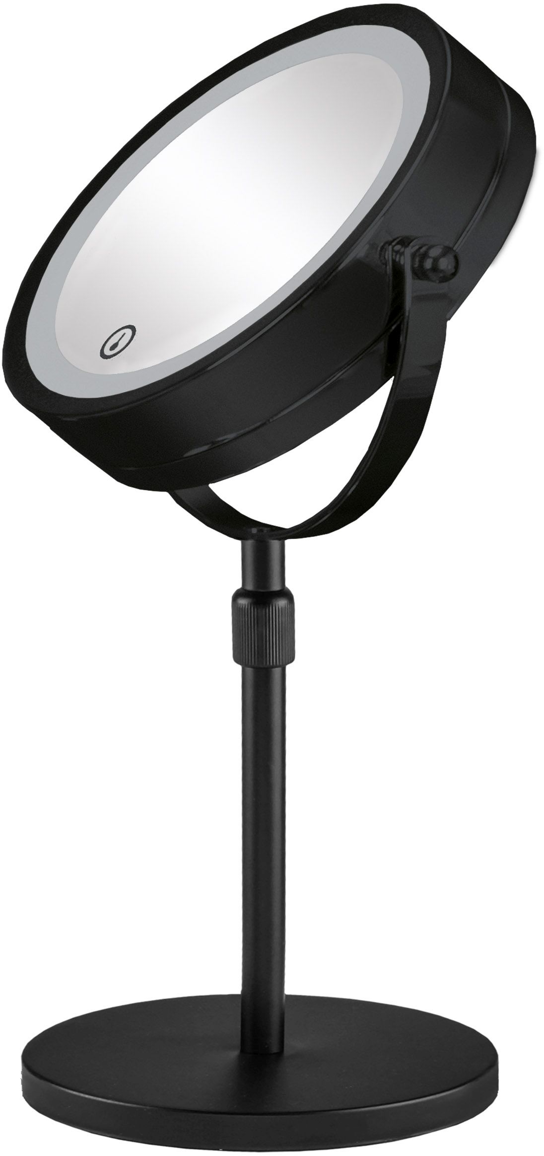 Kleine Wolke LED Mirror oglindă cosmetică 20.5x37 cm rotund cu iluminare argint 8507926886