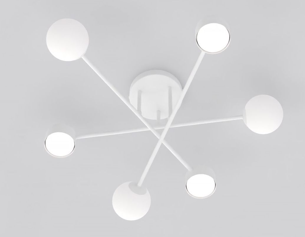 Emibig Halon lampă de tavan 6x8 W alb 1559/6