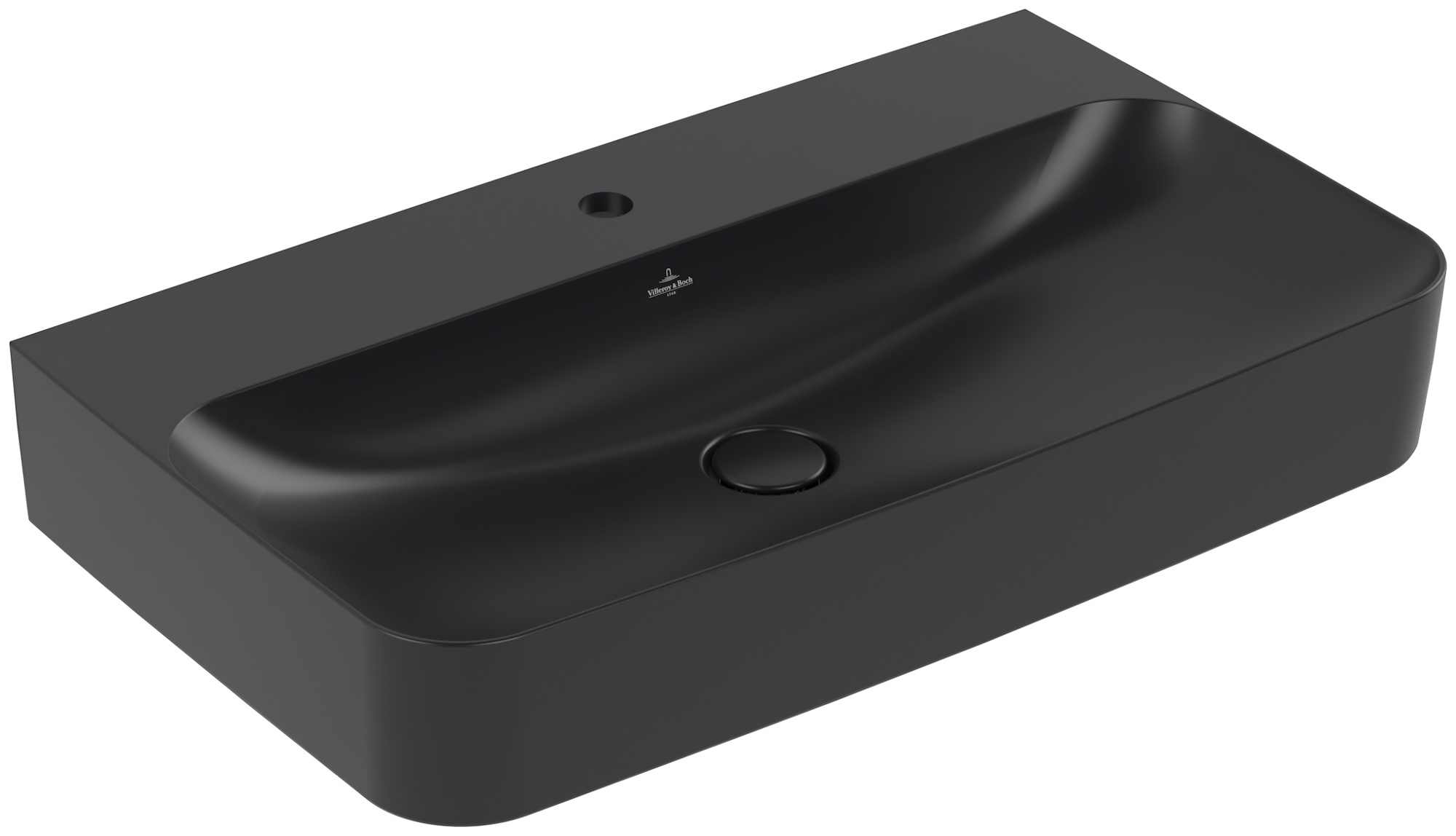 Villeroy & Boch Finion lavoar 80x47 cm dreptunghiular clasică negru 416884R7
