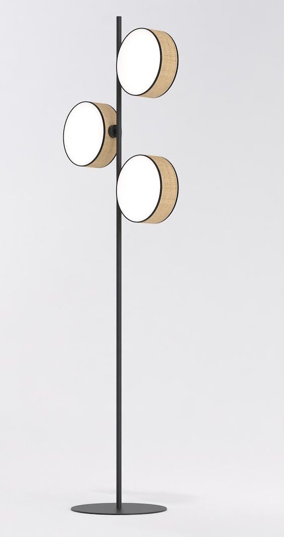 Emibig Drumz lampă de podea 3x10 W bej 1565/LP3