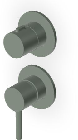 Zucchetti Pan S baterie cadă-duș ascuns || ZPA778.V7