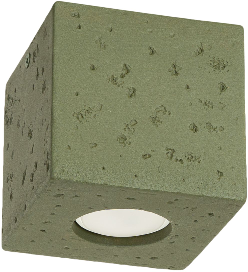 Sollux Lighting Quad lampă de tavan 1x8 W verde SL.1845